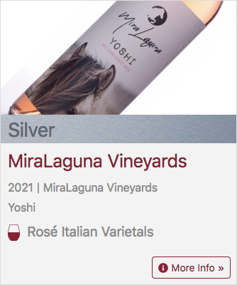Silver Award - Yoshi - Rose Italian Varietals